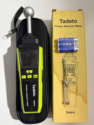 Medidor de Humedad Tadeto Pared y Madera
