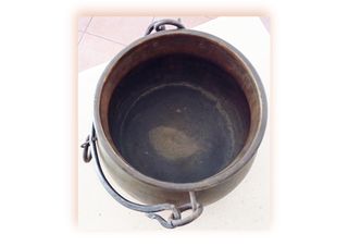 Calderone pentolone rame vintage 