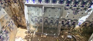 Ventana aluminio corredera usada