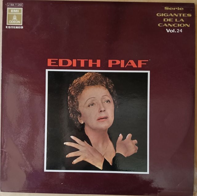 LP Edith Piaf - Grandes Éxitos. 1970