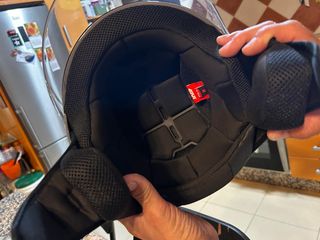 Casco moto GIVI 7.10 Gris talla M .  muy poco uso