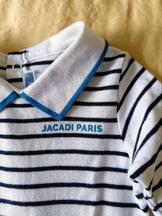 Body Jacadi Paris a righe, bimbo/bimba 18 mesi più