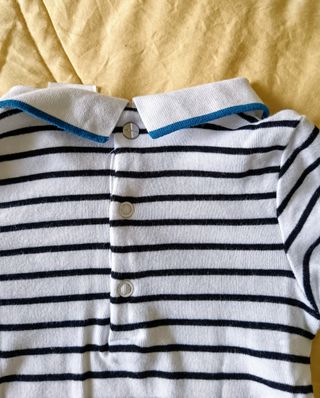 Body Jacadi Paris a righe, bimbo/bimba 18 mesi più