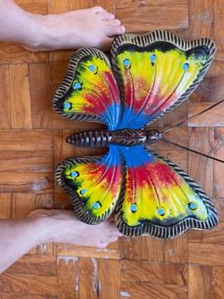 Farfalla Decorativa in ferro battuto