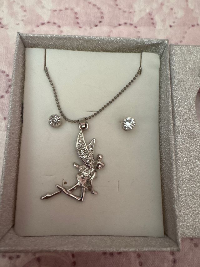 Conjunto Joyas hada plata