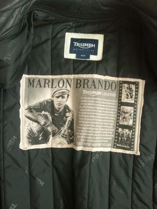 Cazadora cuero Triumph Marlon Brando