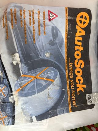 AutoSock - Cadenas tela nieve. Talla 697