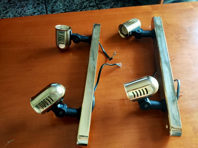 Faretto da soffitto, oro