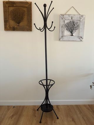 Perchero metal aspecto envejecido- Entrada