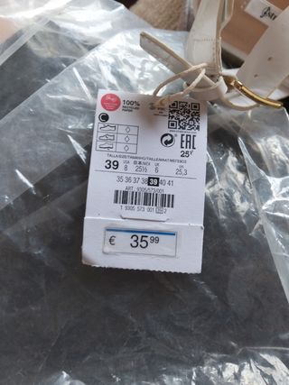 Sandalias cuña blancas mujer - talla 39