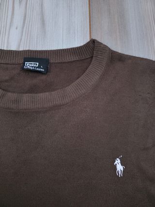 Jersey Polo Ralph Lauren marrón