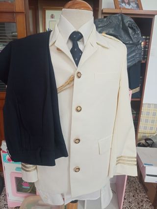 Traje comunión niño talla 10