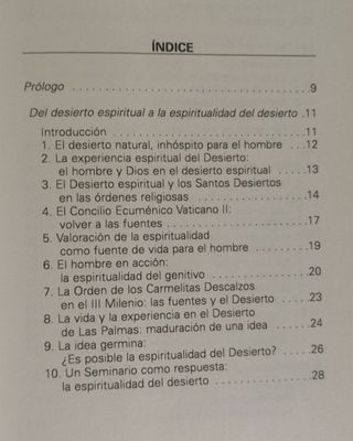 LIBRO ESPIRITUALIDAD DEL DESIERTO