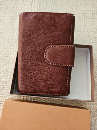 Cartera LAMBERTTI marrón Monedero