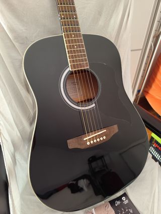 Guitarra acústica EKO Ranger BLK VISUAL NOTE nueva