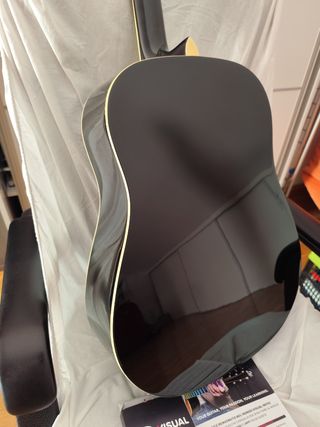 Guitarra acústica EKO Ranger BLK VISUAL NOTE nueva