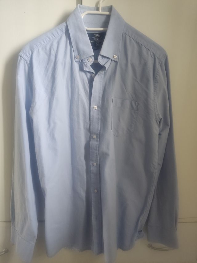 Camisa Tex azul talla M