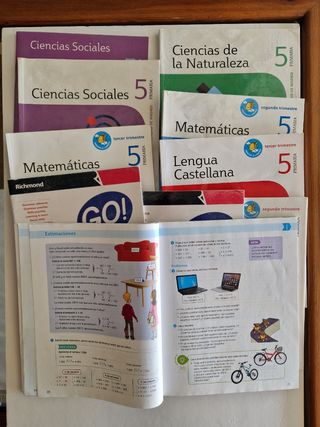 Lote libros 5º primaria