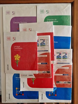 Lote libros 5º primaria