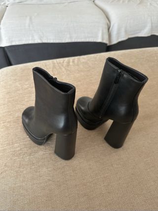 Botines negros plataforma - Nuevos
