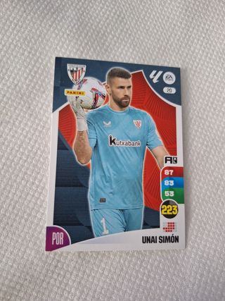 Cromo 20 Unai Simón Athletic Club Adrenalyn 2024