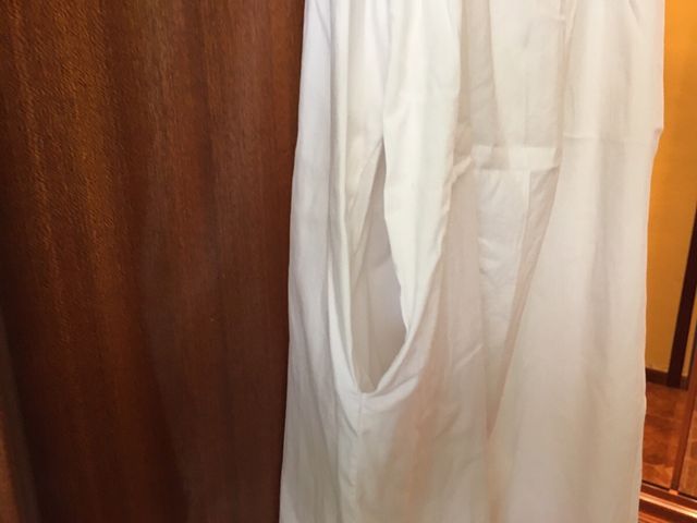 Vestido blanco verano.