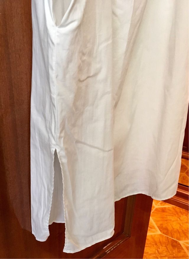 Vestido blanco verano.