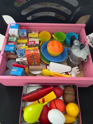 Cocinita juguete: accesorios