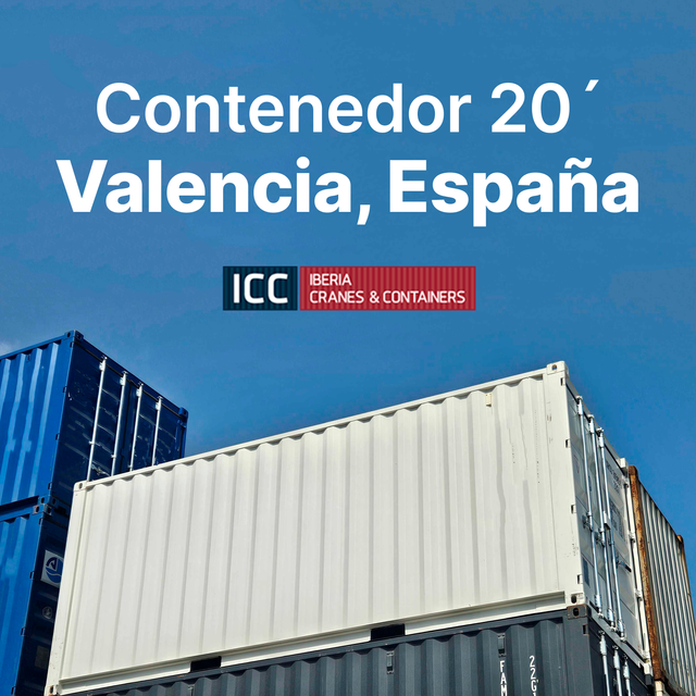 Contenedor marítimo 20'DC (6 metros)  Valencia