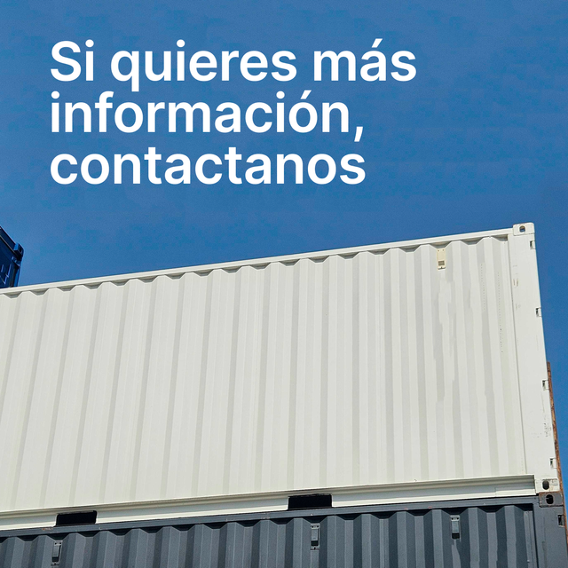 Contenedor marítimo 20'DC (6 metros)  Valencia