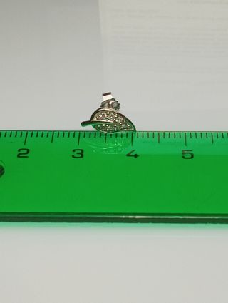 Piercing oro blanco 9k Diamantes