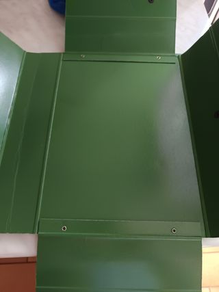 Cartelline portadocumenti verdi due 5 euro