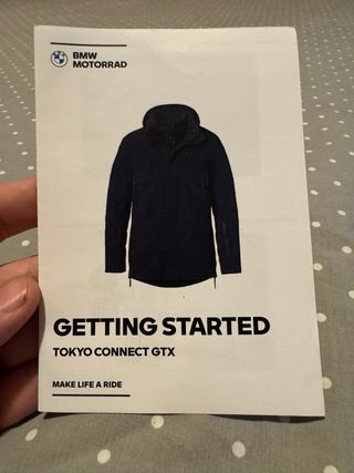 Chaqueta BMW Gore-Tex azul