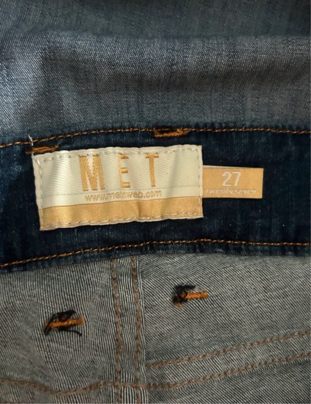 Tutina Jeans Elasticizzata Blu