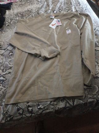 Sudadera Nike Beige Talla grande 