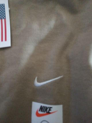 Sudadera Nike Beige Talla grande 