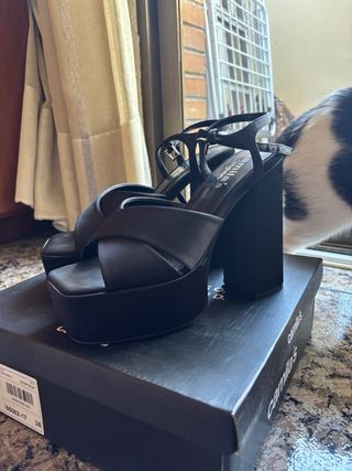 Tacones negros Camilas - Talla 38