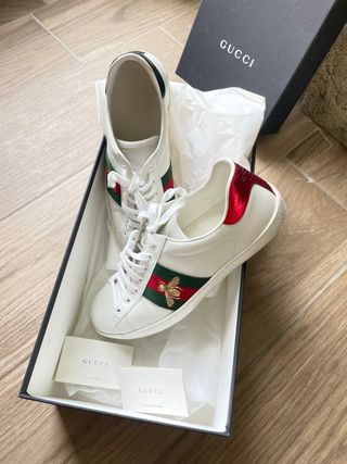 Zapatillas Gucci blancas