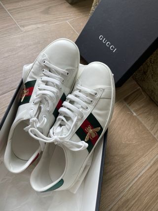 Zapatillas Gucci blancas