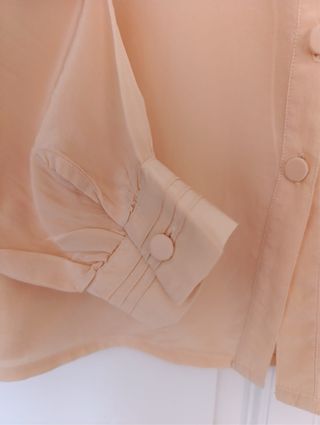 Blusa seda vintage