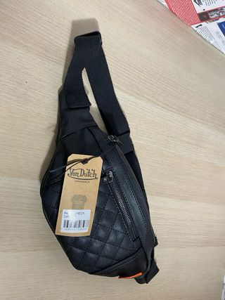Riñonera Von Dutch - Black Piel