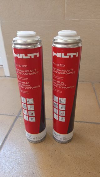 2 De  Espuma Aislante Hilti CF-I 50 ECO  ( 2 unida
