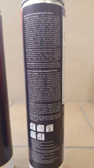 2 De  Espuma Aislante Hilti CF-I 50 ECO  ( 2 unida