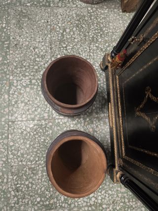 Jarrones vintage escultor ASO