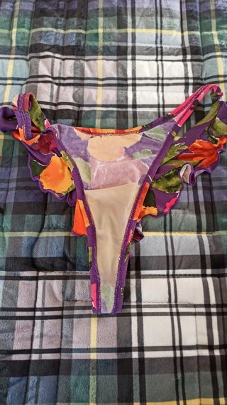 Precioso Bikini brasileño de diseño, multicolor