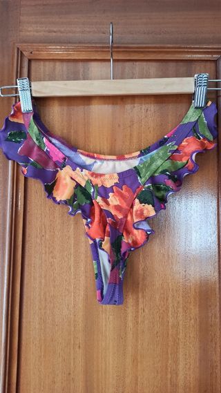 Precioso Bikini brasileño de diseño, multicolor