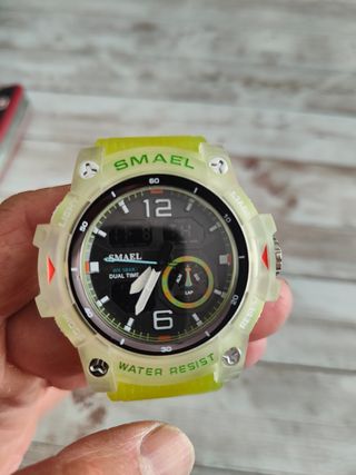 Reloj SMAEL amarillo