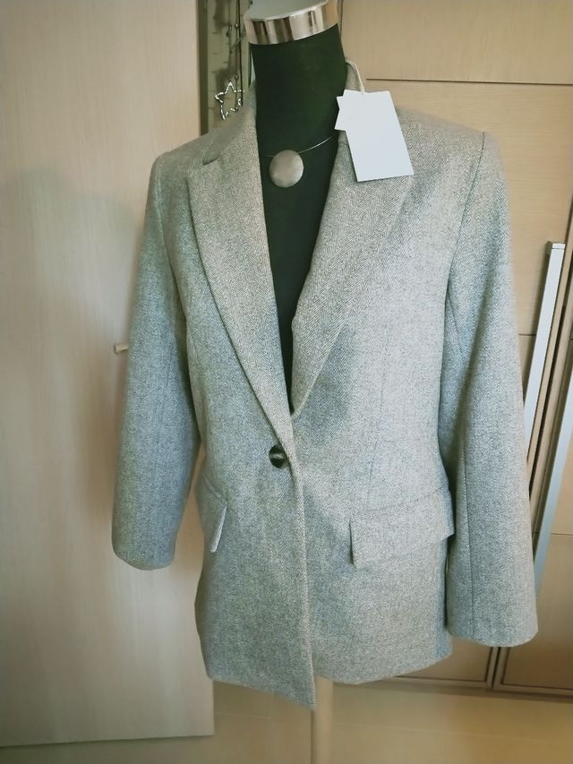 Blazer Zara gris - Lana