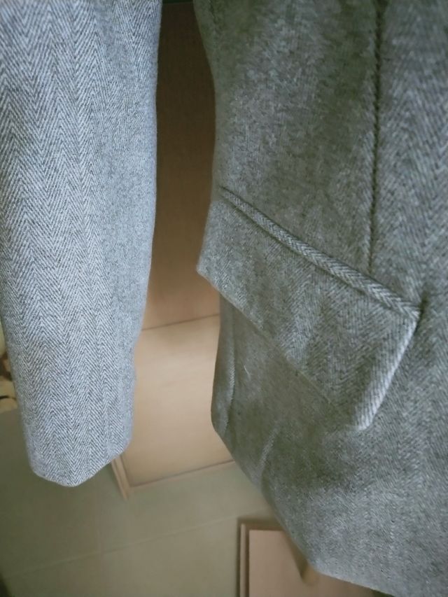 Blazer Zara gris - Lana