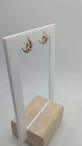 Pendientes oro 18k Quickgold